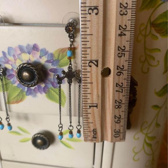 Women’s dangle earrings - Picture 4 of 4